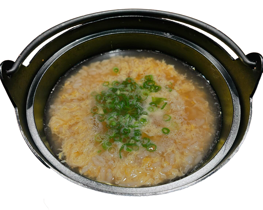 ふんわり卵雑炊